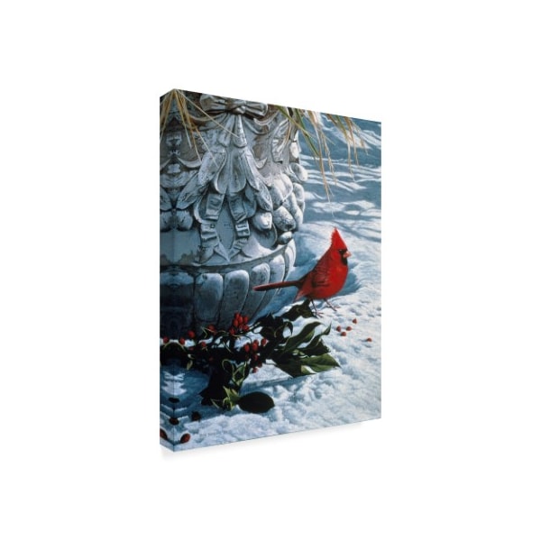 Ron Parker 'Winter Holly' Canvas Art,24x32